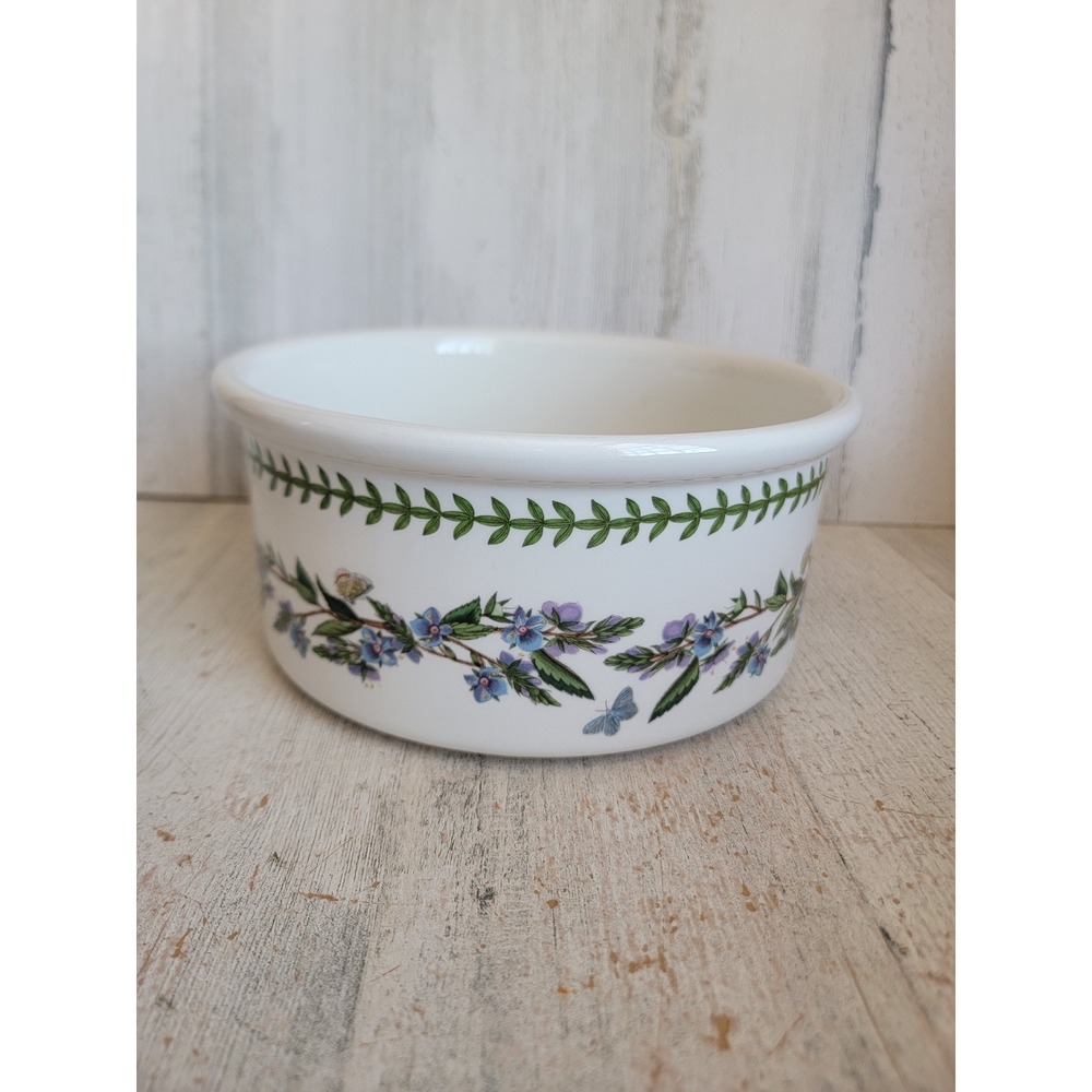 Botanic garden Portmeirion big bowl casserole dish flower butterfly kitchen